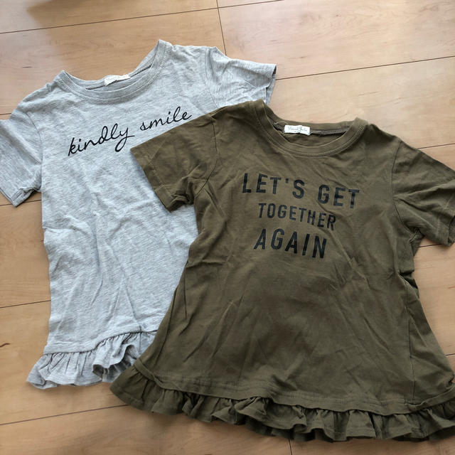 【✨お買得❤️】半袖Tシャツ2枚セット　女児140cm キッズ/ベビー/マタニティのキッズ服女の子用(90cm~)(Tシャツ/カットソー)の商品写真