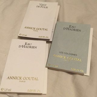 アニックグタール(Annick Goutal)のアニックグダール♡サンプルセット(ユニセックス)