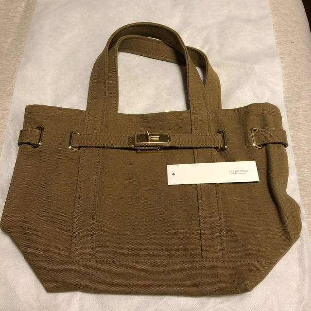 DEUXIEME CLASSE(ドゥーズィエムクラス)の未使用 SITA PARANTICA CANVAS TOTE BAG レディースのバッグ(トートバッグ)の商品写真