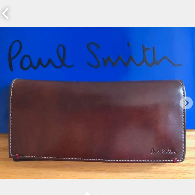 Paul Smith - ポールスミス コードバン 長財布 ブラウン ワインレッド 財布の通販 by りぃ's shop｜ポールスミスならラクマ