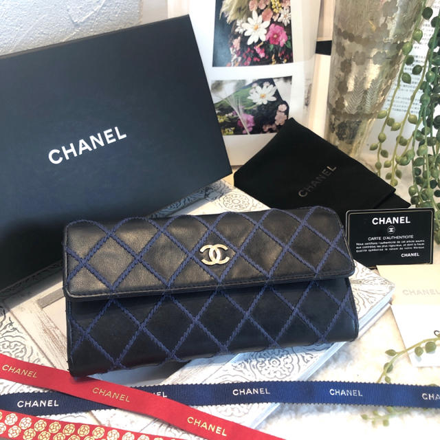 CHANEL(シャネル)の【正規品】シャネル　CHANEL マトラッセ　長財布　ココマーク レディースのファッション小物(財布)の商品写真