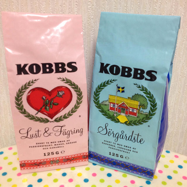 北欧スウェーデンKOBBS紅茶セット 食品/飲料/酒の飲料(茶)の商品写真