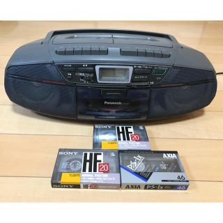 パナソニック(Panasonic)の98年製 パナソニック カセットCDデッキ(その他)