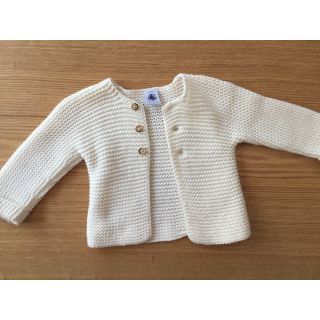 プチバトー(PETIT BATEAU)のpetit bateau プチバトー カーディガン (カーディガン/ボレロ)