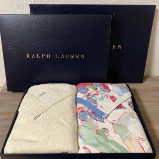 ラルフローレン(Ralph Lauren)のラルフローレン　フェイスタオル2枚セット　新品(タオル/バス用品)