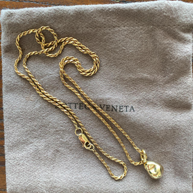 BOTTEGA VENETA ボッテガヴェネタ シルバーネックレス ドロップ