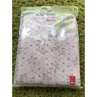 ユニクロ(UNIQLO)のユニクロ キルトカバーオール 70(カバーオール)