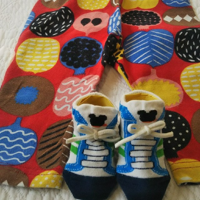 marimekko(マリメッコ)の毎日様専用、値下げしましたマリメッコ６２㌢ キッズ/ベビー/マタニティのベビー服(~85cm)(パンツ)の商品写真