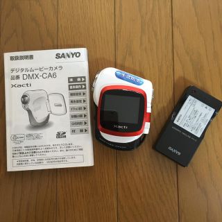 サンヨー(SANYO)のSANYO デジタルムービーカメラ DMX-CA6(ビデオカメラ)