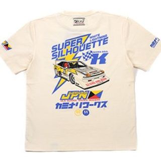 テッドマン(TEDMAN)のｶﾐﾅﾘﾓｰﾀｰｽ/ｼﾙﾋﾞｱ/Tｼｬﾂ/白/kmt-208/ﾃｯﾄﾞﾏﾝ(Tシャツ/カットソー(半袖/袖なし))