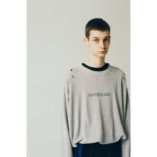 サンシー(SUNSEA)のstein(シュタイン) OVERSIZED REBUILD SWEAT LS(スウェット)