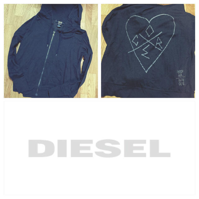 DIESEL(ディーゼル)の55DSL★パーカー レディースのトップス(パーカー)の商品写真