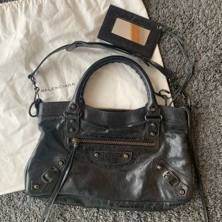 バレンシアガバッグ(BALENCIAGA BAG)のバレンシアガファーストブラック(ハンドバッグ)