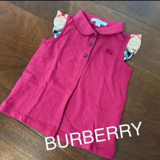 バーバリー(BURBERRY)の試着のみの未使用☆ バーバリーチルドレン　トップス(Tシャツ/カットソー)