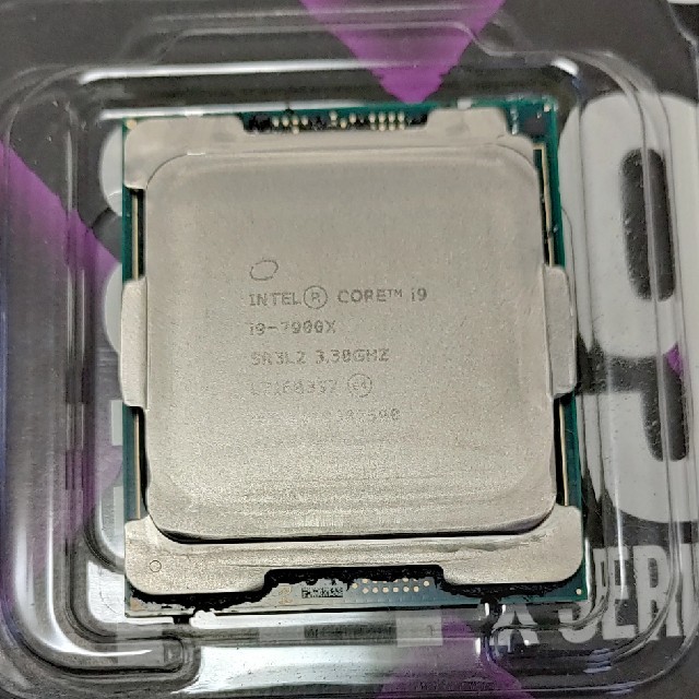 インテル 7900X 10コア20スレッド　殻割済み