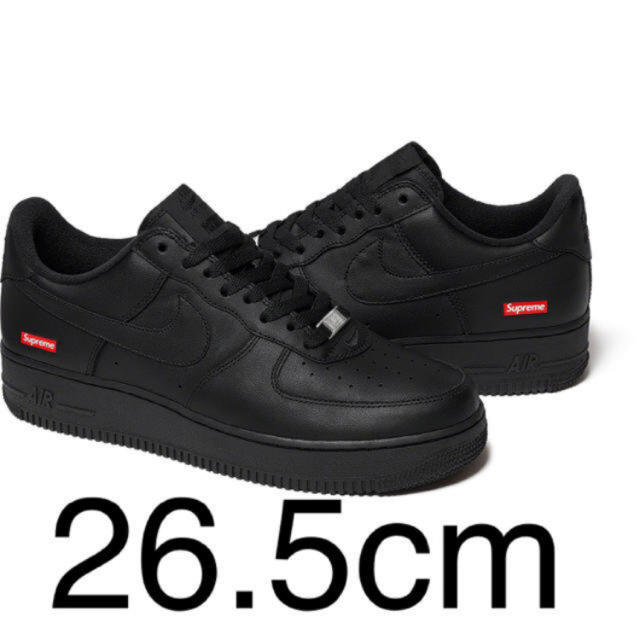 Black黒状態26.5cm Supreme Nike Air Force 1 Low