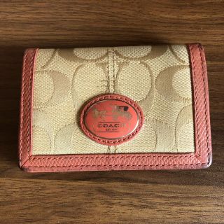 コーチ(COACH)のcoach パスケース(名刺入れ/定期入れ)