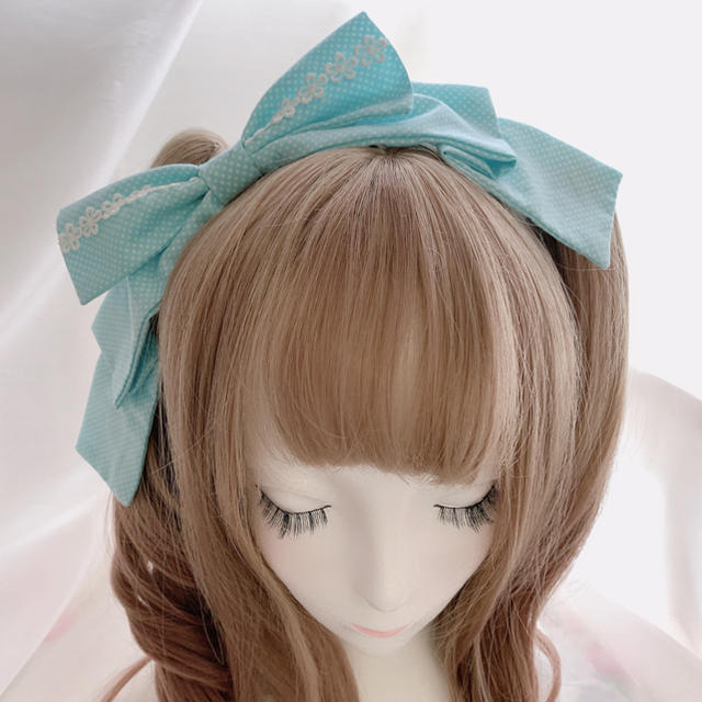 カチューシャ ミント ドット リボン ロリィタ ロリータ ヘッドドレスの通販 By Ole ラクマ カチューシャ ミント ドット リボン ロリィタ ロリータ ヘッドドレスの通販 By Ole ラクマ