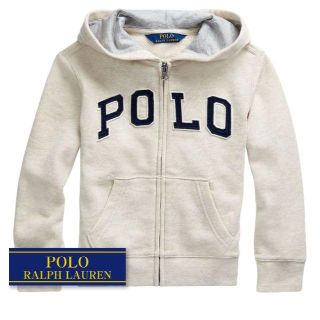 ラルフローレン(Ralph Lauren)の☆新品☆115 ラルフローレン ツイルテリーフーディ サンドベージュ 1280(ジャケット/上着)