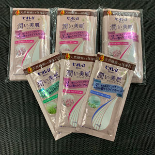 ビオレ(Biore)の3種1袋を6袋セット　ビオレu 潤い美肌　ボディウォッシュ　ボディソープ(ボディソープ/石鹸)