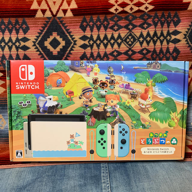 激安 Nintendo Switch - 新品　Nintendo switch あつまれどうぶつの森セット 家庭用ゲーム機本体