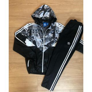 オリジナル(Original)のadidas★上下セット　ナイロンジャケット　パンツ(ナイロンジャケット)