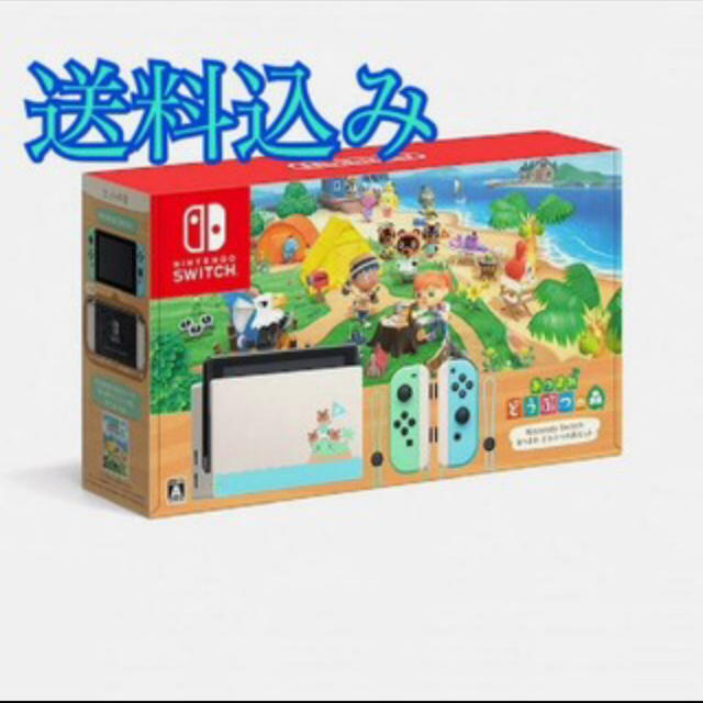 ニンテンドースイッチ　どうぶつの森　本体