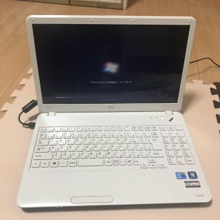 エヌイーシー(NEC)のNEC ノートパソコン LS550DS6W(ノートPC)