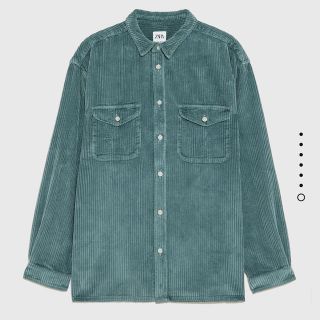 ザラ(ZARA)のコーデュロイシャツジャケット(シャツ)