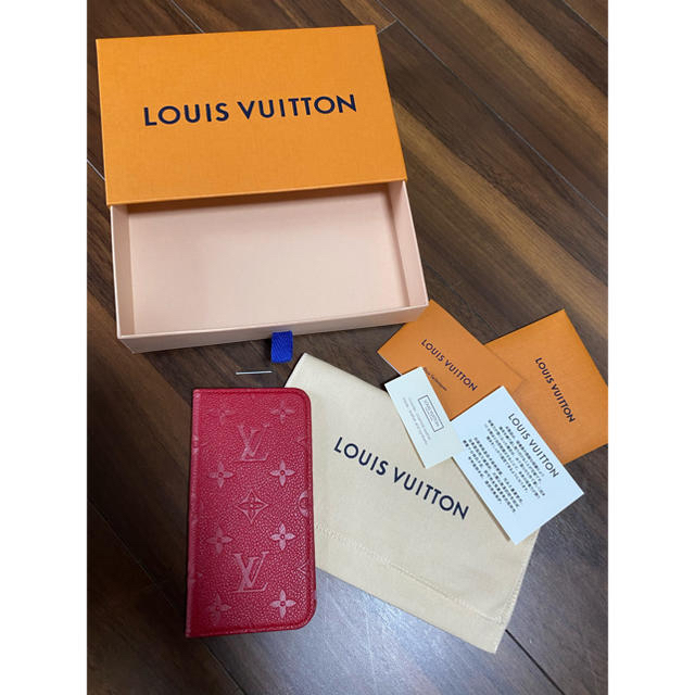 LOUIS VUITTON - LOUIS VUITTON iphoneケース　フォリオの通販