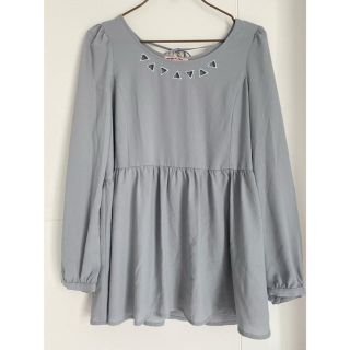 ダブルクローゼット(w closet)の[美品][one after another NICE CLAUP]ワンピース(ひざ丈ワンピース)