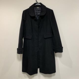 ミッシュマッシュ(MISCH MASCH)の【MISCH MASCH】コート 黒 size2(ロングコート)