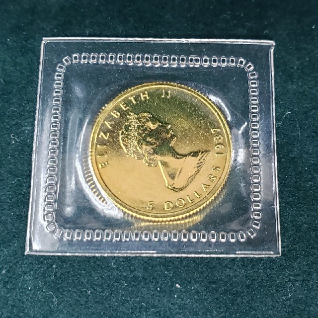 未開封 メイプルリーフ金貨 1/10oz K24 純金の通販 by ぷーさん's shop｜ラクマ