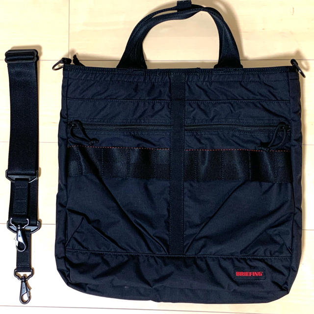 BRIEFING - BRIEFING STEALTH MW ヘルメットバッグ ブラック 黒 美品の
