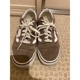 ヴァンズ(VANS)のVANS オールドスクール　グレージュ　23.5(スニーカー)