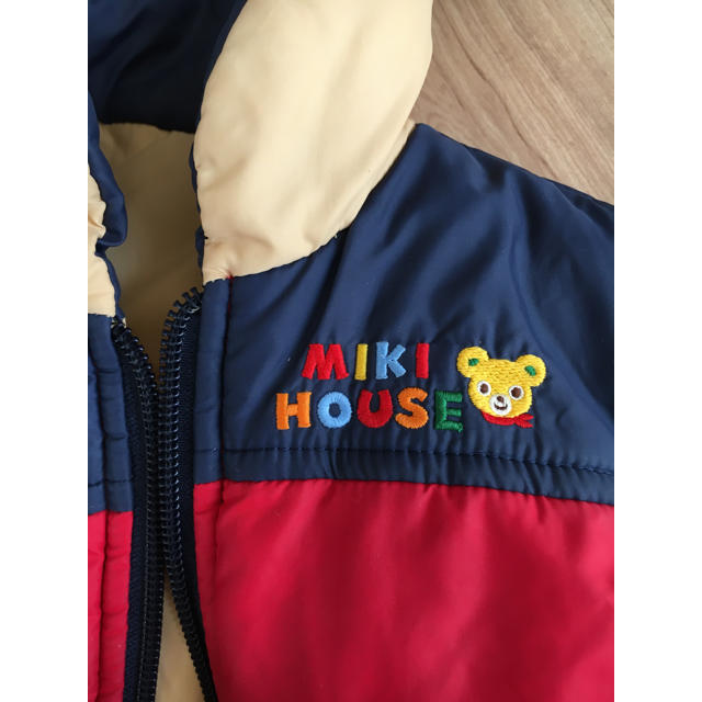 mikihouse(ミキハウス)のミキハウス　80 リバーシブル  ベスト　アウター キッズ/ベビー/マタニティのベビー服(~85cm)(ジャケット/コート)の商品写真
