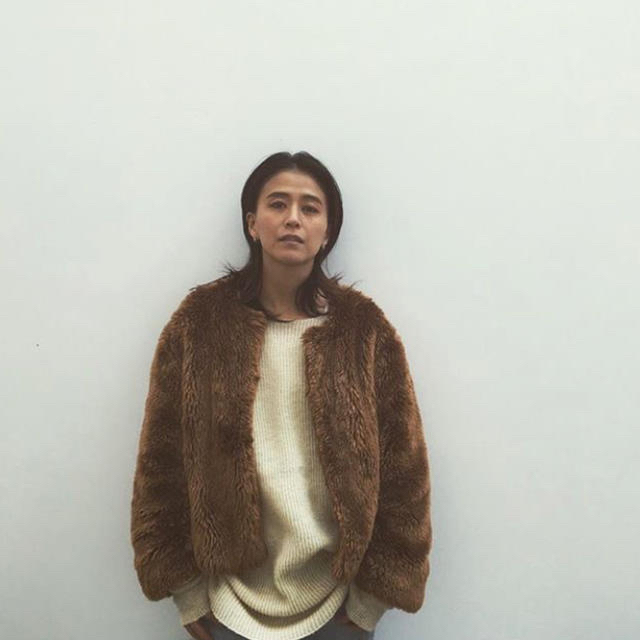 nowos シルクファージャケット-