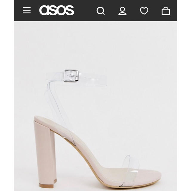 asos(エイソス)の【新品】ASOSサンダル レディースの靴/シューズ(サンダル)の商品写真