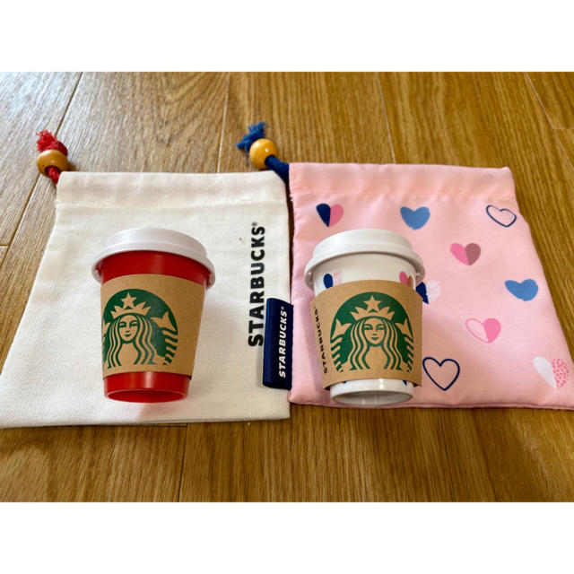 Starbucks Coffee(スターバックスコーヒー)のStarbucks ミニカップギフト&コースター ハンドメイドのインテリア/家具(インテリア雑貨)の商品写真