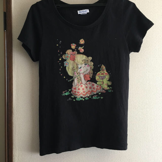 水森亜土　ティシャツ　　M寸 レディースのトップス(Tシャツ(半袖/袖なし))の商品写真