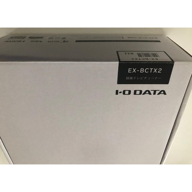 IODATA(アイオーデータ)の新品　EX-BCTX2 地デジ/BS/CS ダブルチューナー レコーダbctx2 スマホ/家電/カメラのテレビ/映像機器(その他)の商品写真