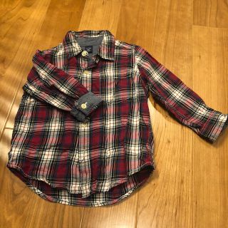 ギャップキッズ(GAP Kids)のGap チェックシャツ　90cm(ブラウス)