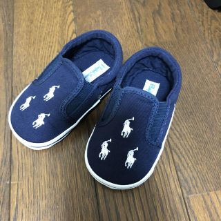 ポロラルフローレン(POLO RALPH LAUREN)の新品！ラルフローレン ポロ スリッポン　スニーカー　靴(スリッポン)