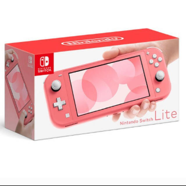 ニンテンドースイッチ lite コーラルピンク 新品