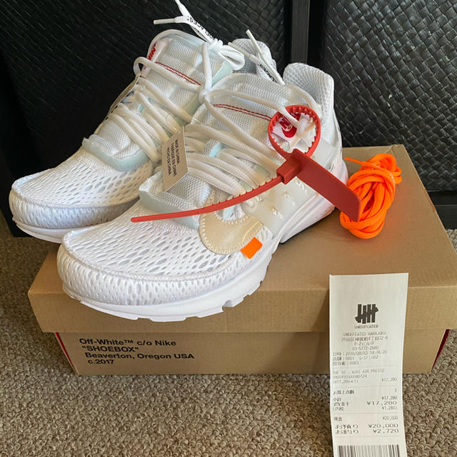 off white × air presto