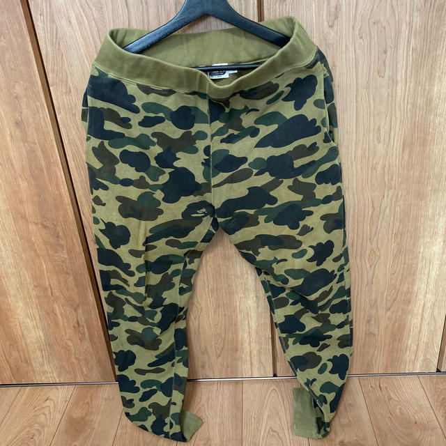 A BATHING APE ファーストカモ グリーン スウェットパンツ M | tspea.org