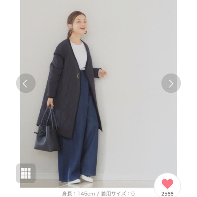 【WEARISTA 田中亜希子】即完売品   ウエストラップワイドデニム