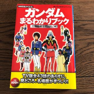 タカラジマシャ(宝島社)のガンダムまるわかりブック 僕たちの好きなガンダム 初代『機動戦士ガンダム』編(アート/エンタメ)