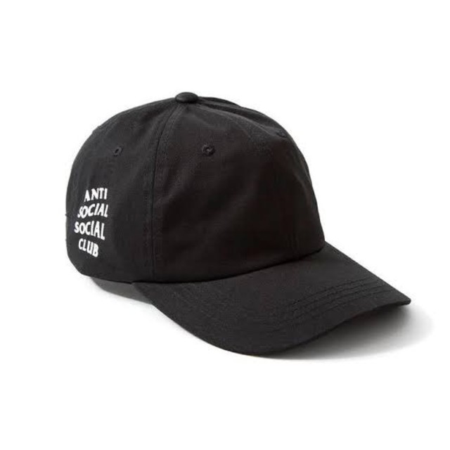 ANTI(アンチ)のWEIRD CAP Black　anti social social club メンズの帽子(キャップ)の商品写真
