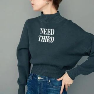 ジェイダ(GYDA)のGYDA 新品 NEEDTHIRDタートルショートニットTOPS(ニット/セーター)